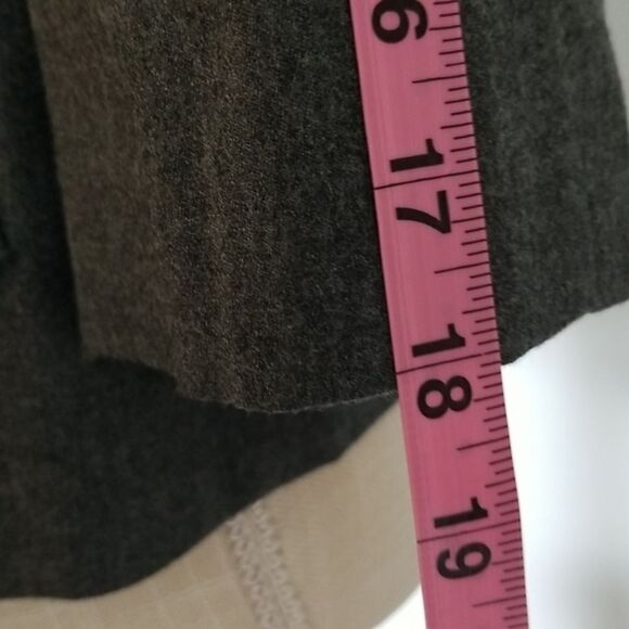 Talbots Women's Vintage two piece midi Dress and Blazer vintage suit dark‎ grey - Picture 14 of 16